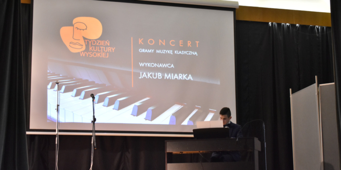 Tydzień Kultury 2021 – koncert pianistyczny Jakuba Miarki