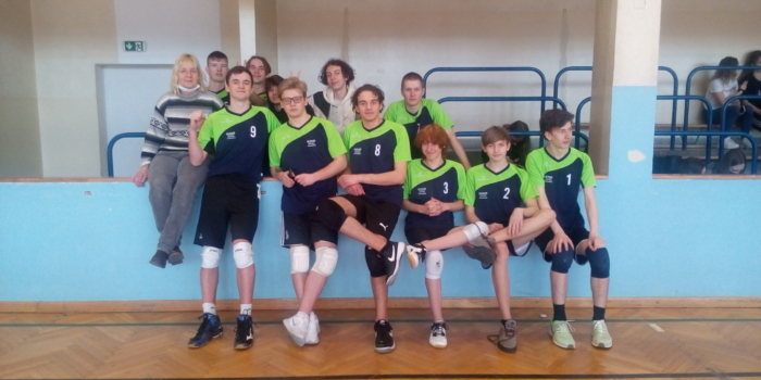 3 miejsce chłopców na turnieju wrocławskiej Licealiady w siatkówce