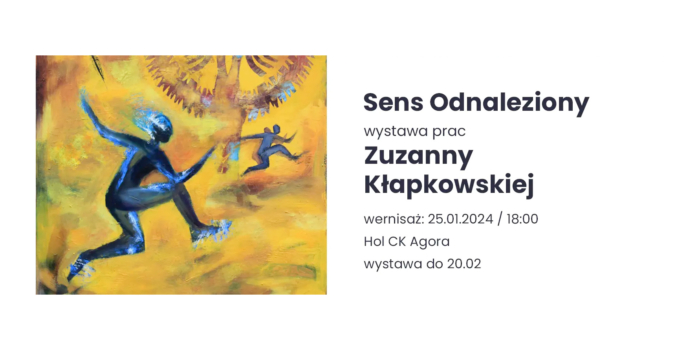 Wystawa prac malarskich naszej absolwentki,  Zuzanny Kłapkowskiej